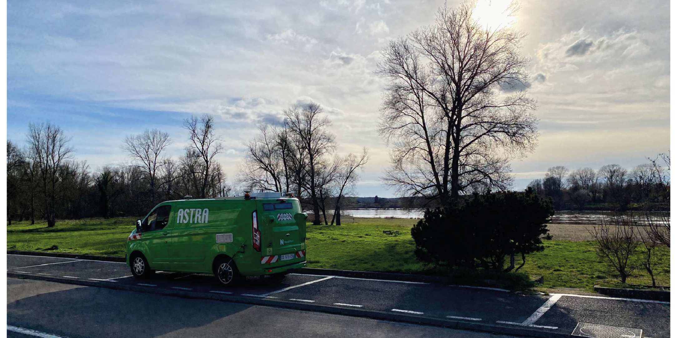 ASTRA_Mesure_Nievre Vehicule multifonction ASTRA en mesures sur route du Nievre