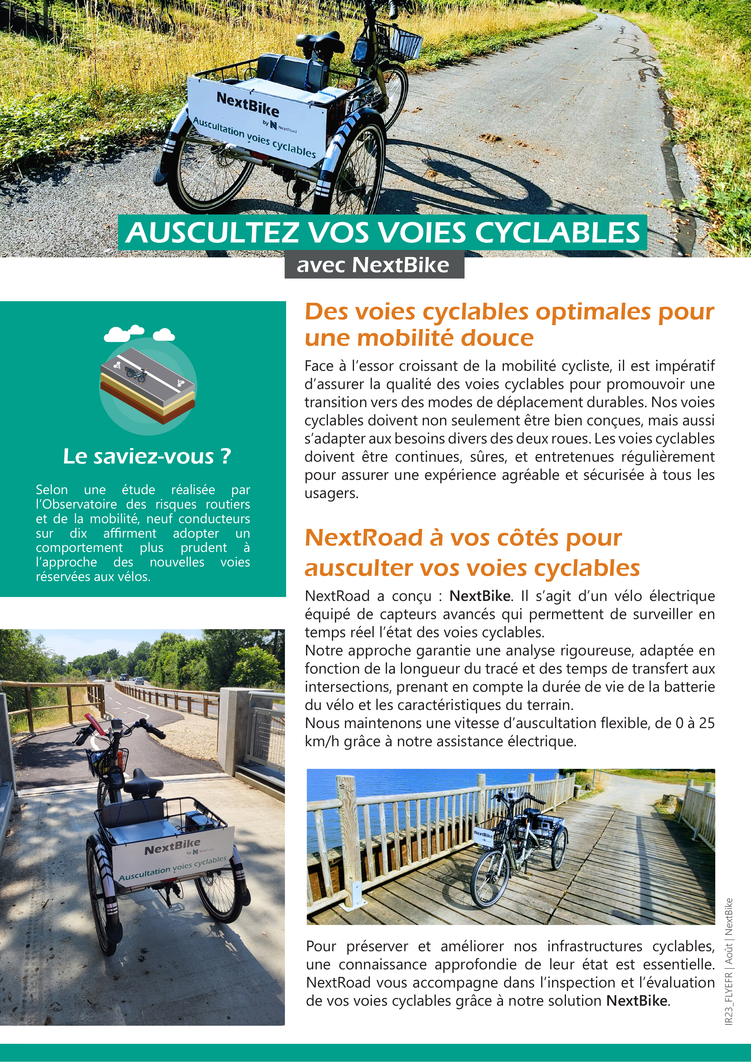 Pistes cyclables